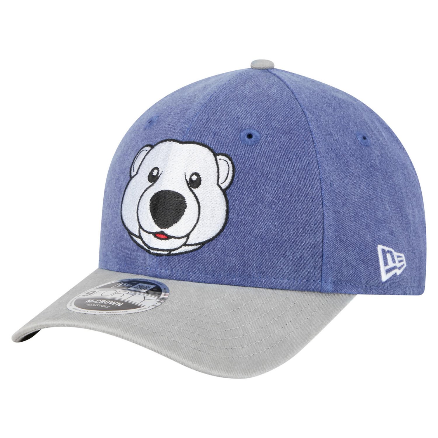 New Era Gray Toronto Maple Leafs Mascot 2-Tone 9FORTY Adjustable Hat - view number 3