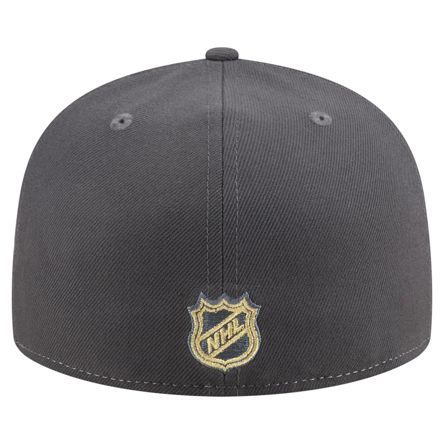 New Era Gray Vegas Golden Knights Repeat Two-Tone 59FIFTY Fitted Hat - view number 4