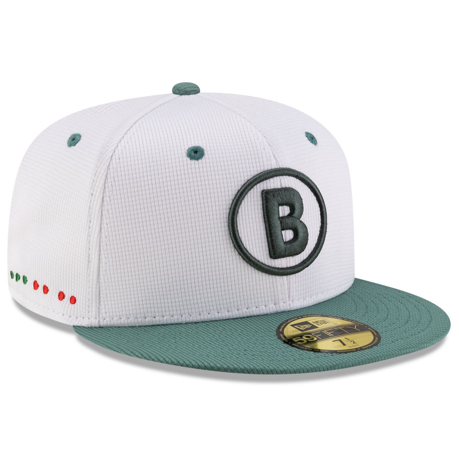 New Era Green Boston Red Sox 2025 City Connect Batting Practice 59FIFTY Fitted Hat