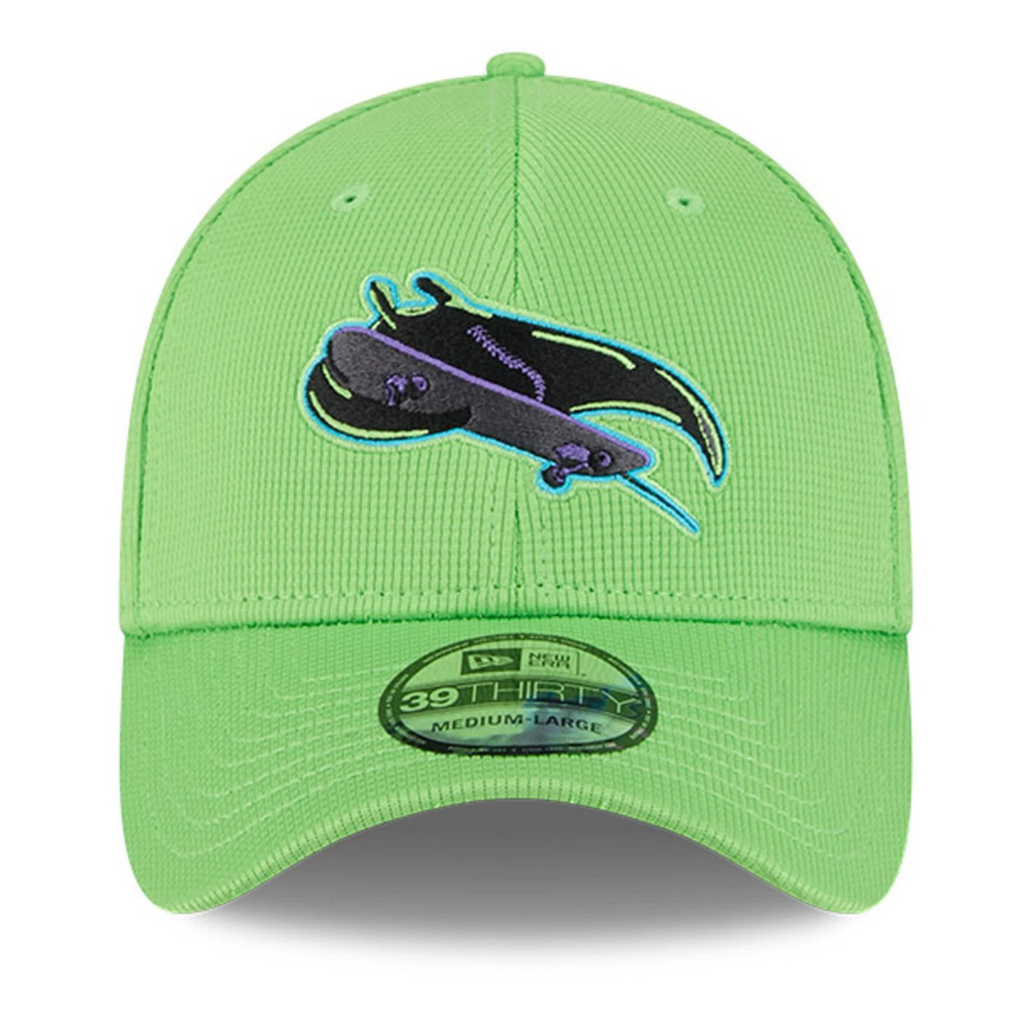 New Era Green Tampa Bay Rays City Connect Batting Practice 39THIRTY Flex Hat - view number 2
