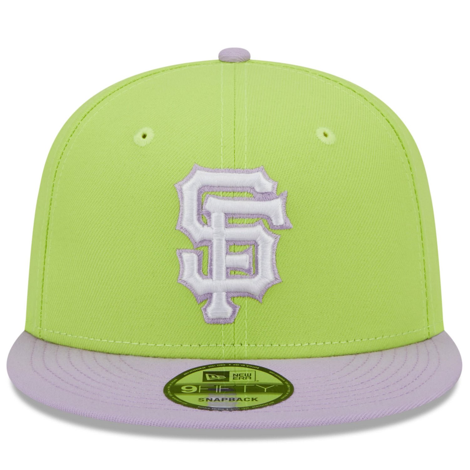 New Era /Purple San Francisco Giants Spring Basic Two-Tone 9FIFTY Snapback Hat