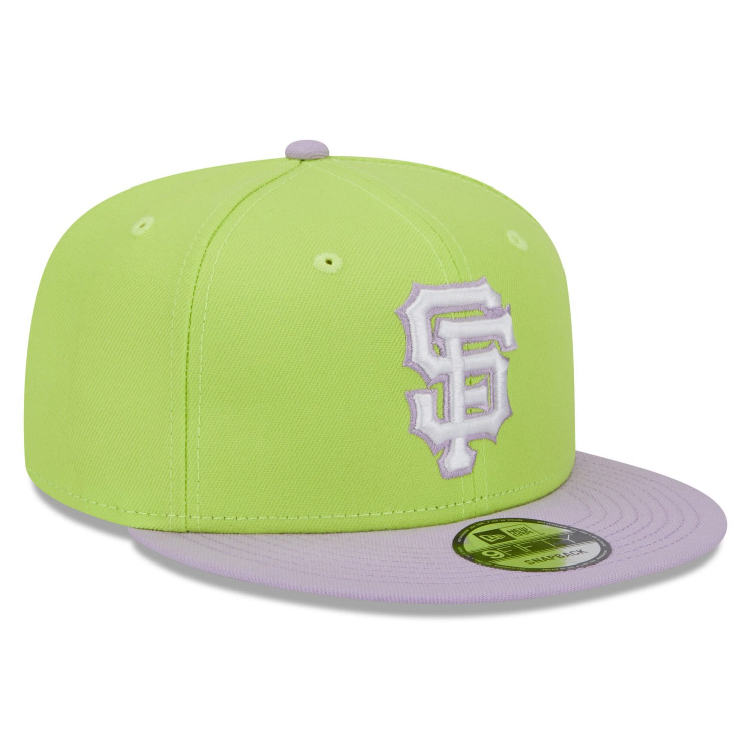 New Era /Purple San Francisco Giants Spring Basic Two-Tone 9FIFTY Snapback Hat