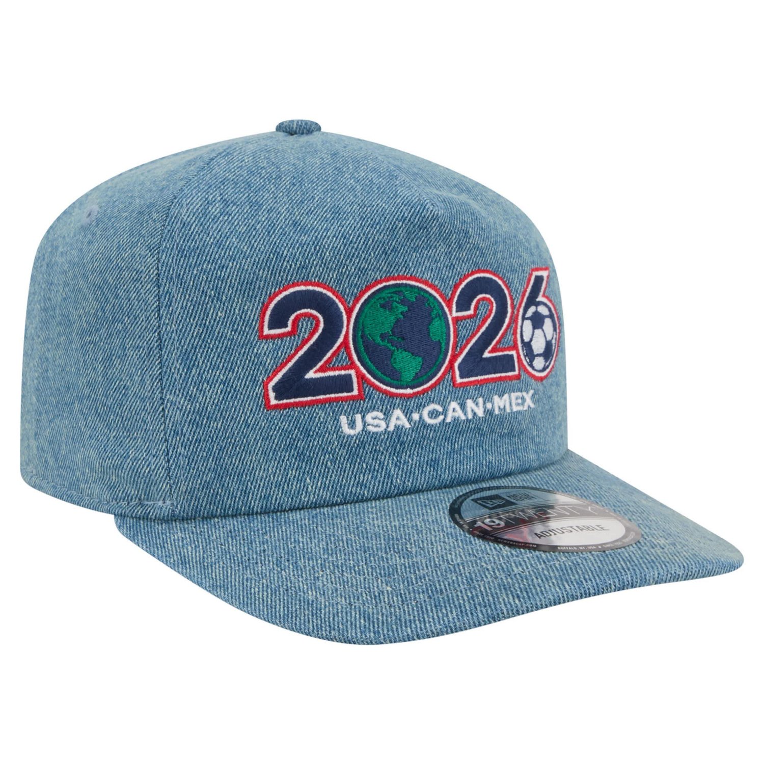 New Era Host Country Denim 19TWENTY Adjustable Hat - view number 3