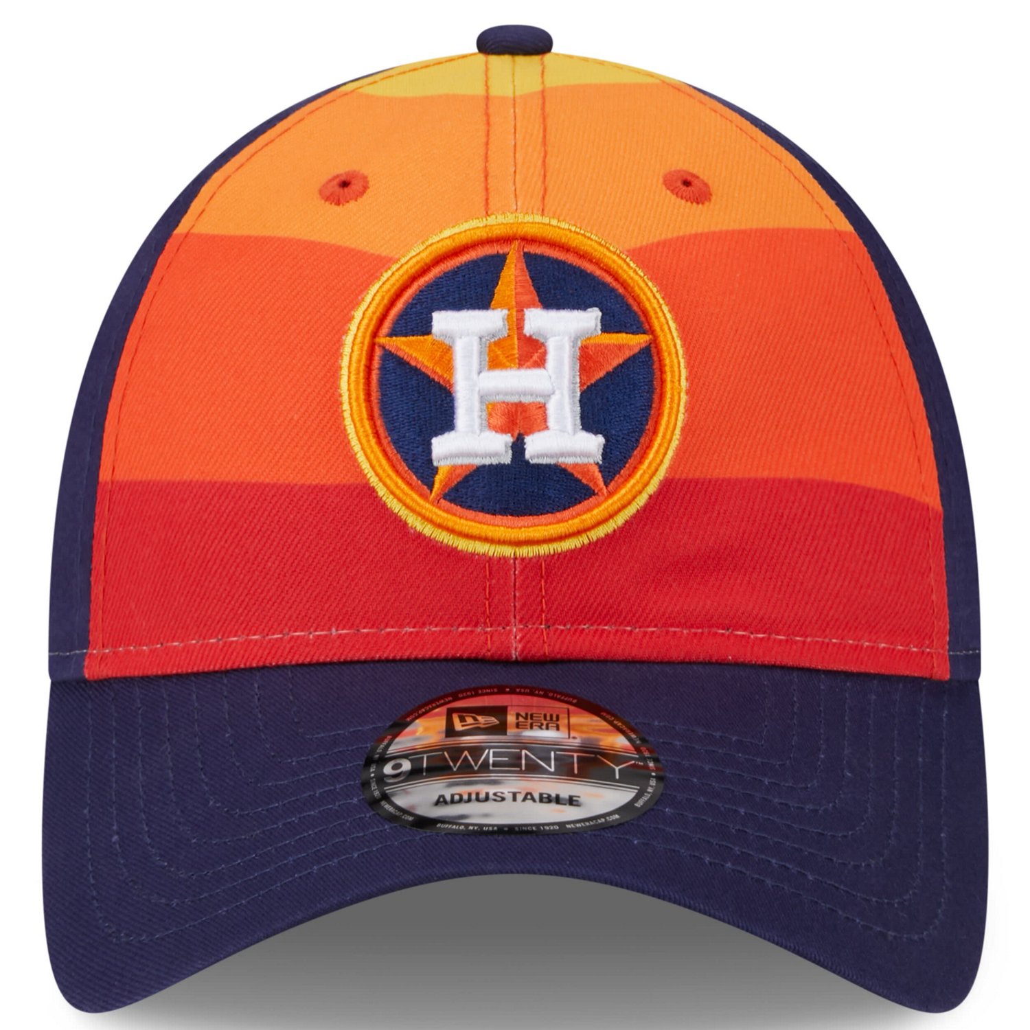 New Era Houston Astros 2024 Batting Practice 9TWENTY Adjustable Hat - view number 2