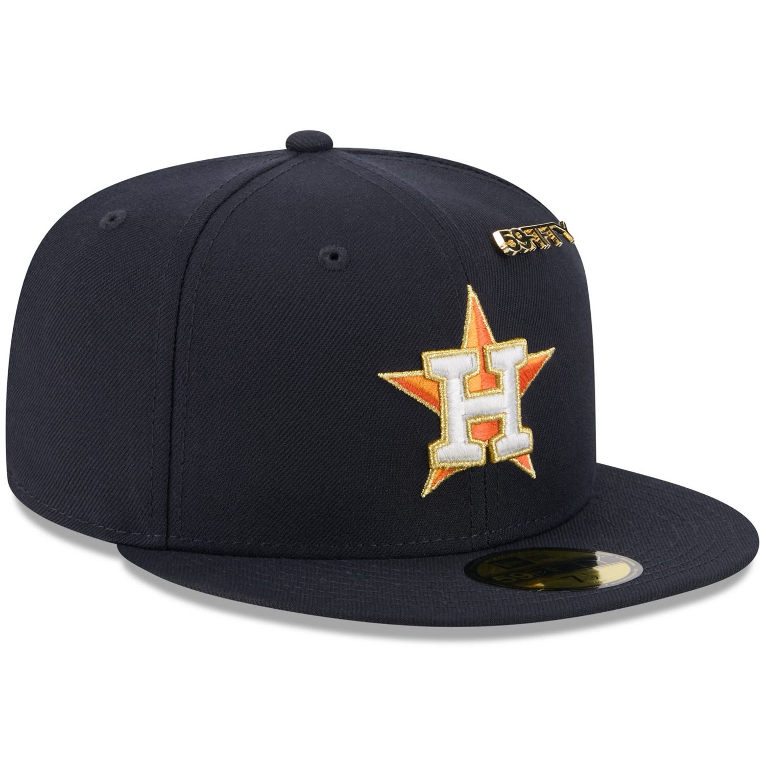 New Era Houston Astros 2025 59FIFTY Day 59FIFTY Fitted Hat with Pins