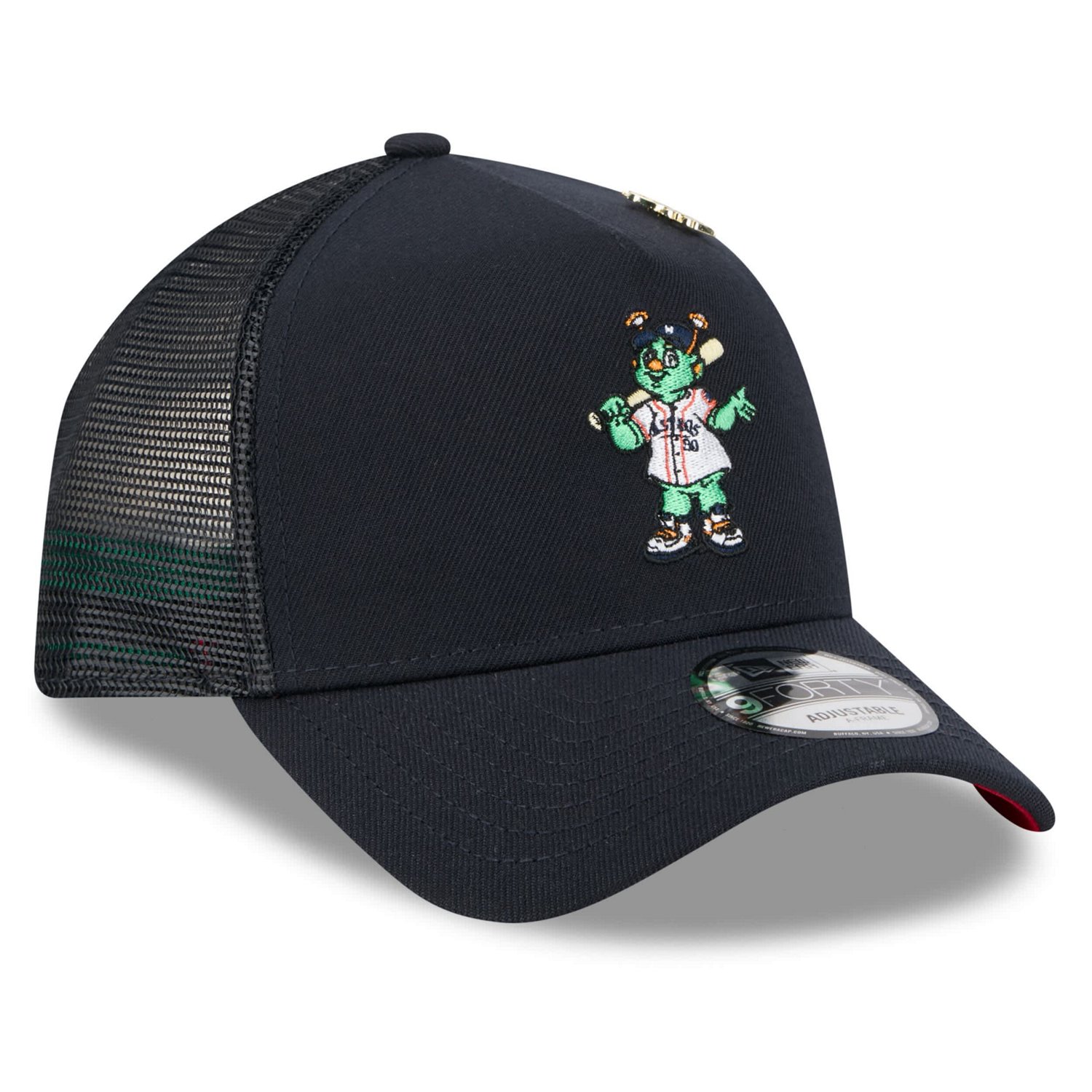 New Era Houston Astros 2025 Big League Chew A-Frame 9FORTY Adjustable Trucker Hat - view number 3