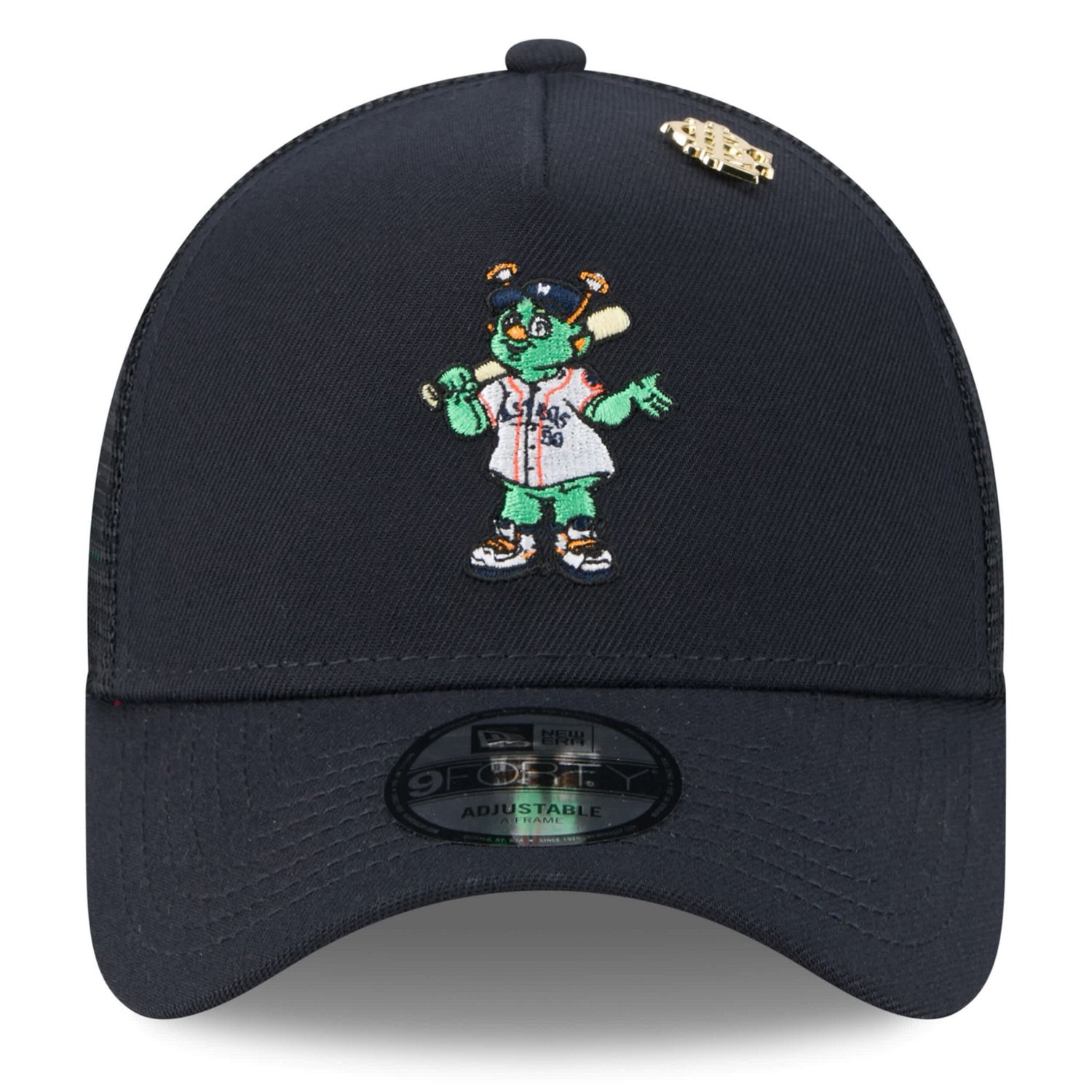 New Era Houston Astros 2025 Big League Chew A-Frame 9FORTY Adjustable Trucker Hat - view number 2