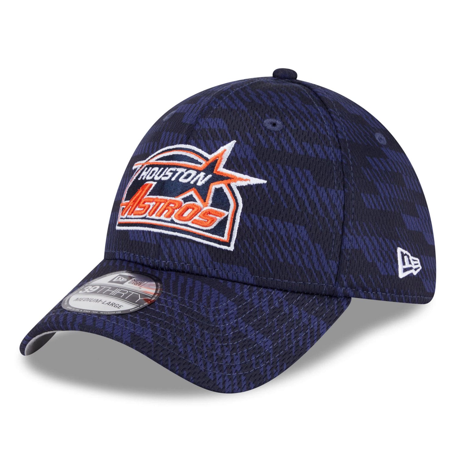 New Era Houston Astros 2025 MLB Clubhouse 39THIRTY Flex Hat - view number 1