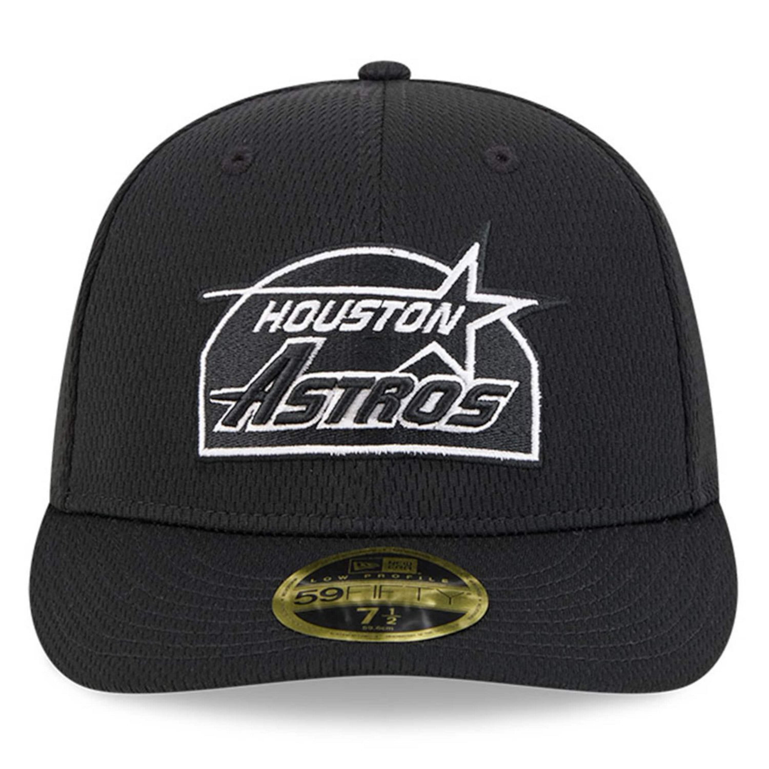 New Era Houston Astros 2025 MLB Clubhouse Low Profile 59FIFTY Fitted Hat - view number 2