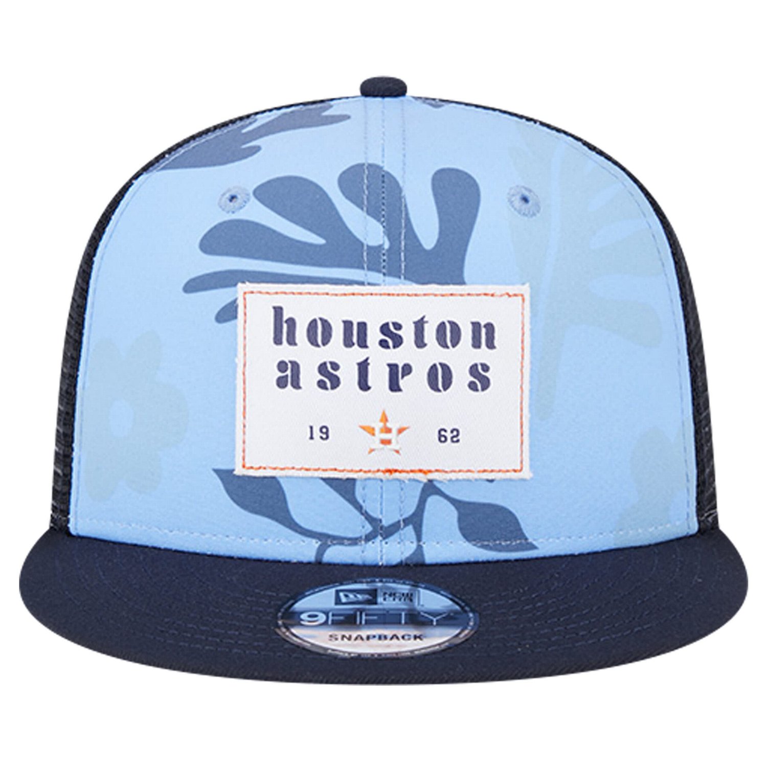 New Era Houston Astros Bikini Bottom Trucker 9FIFTY Snapback Hat - view number 2