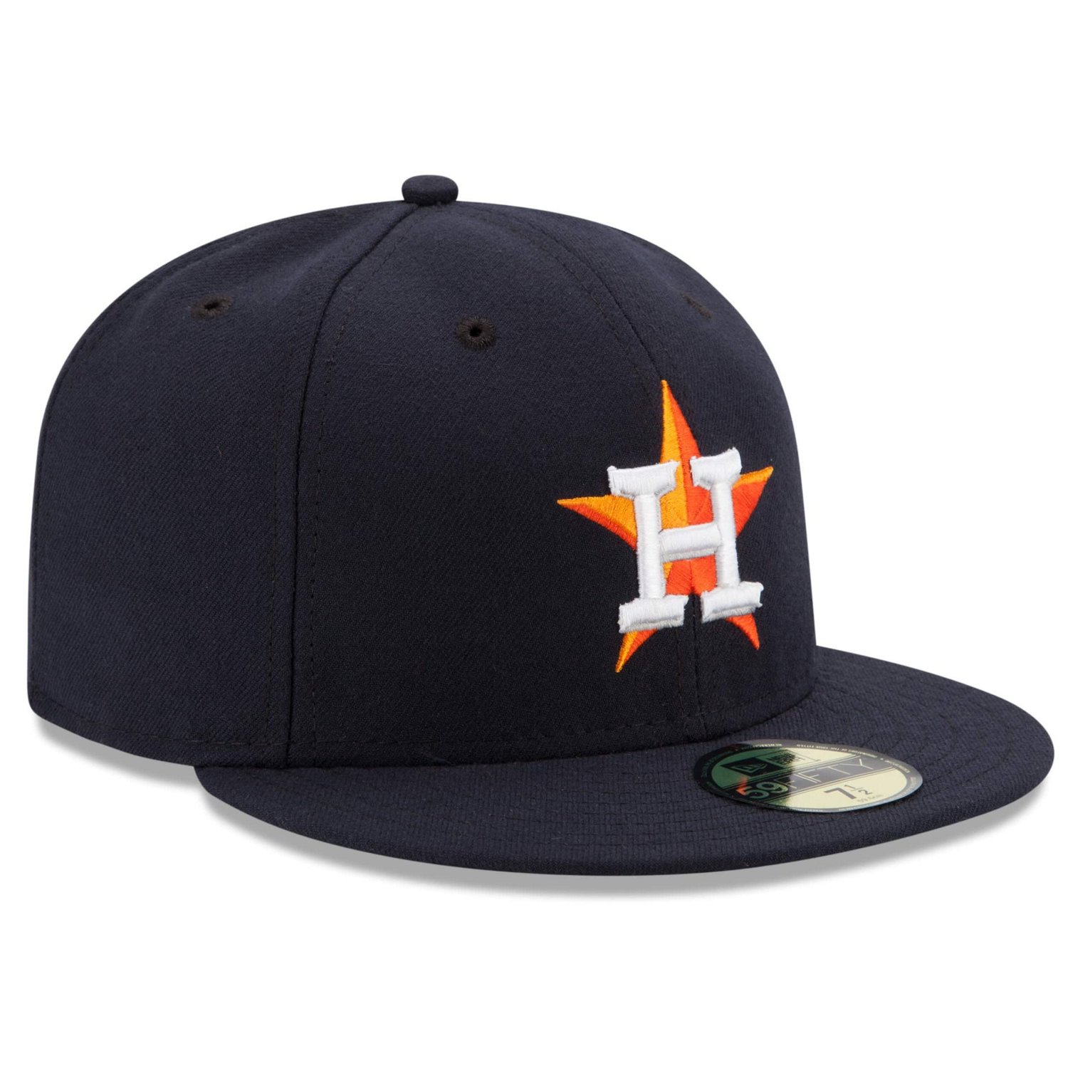 New Era Houston Astros Home Authentic Collection On Field 59FIFTY Performance Fitted Hat                                         - view number 3