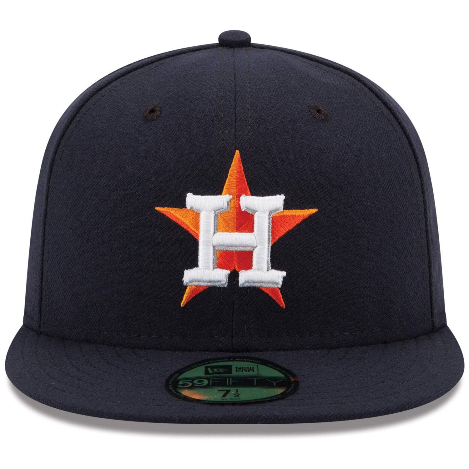 New Era Houston Astros Home Authentic Collection On Field 59FIFTY Performance Fitted Hat                                         - view number 2