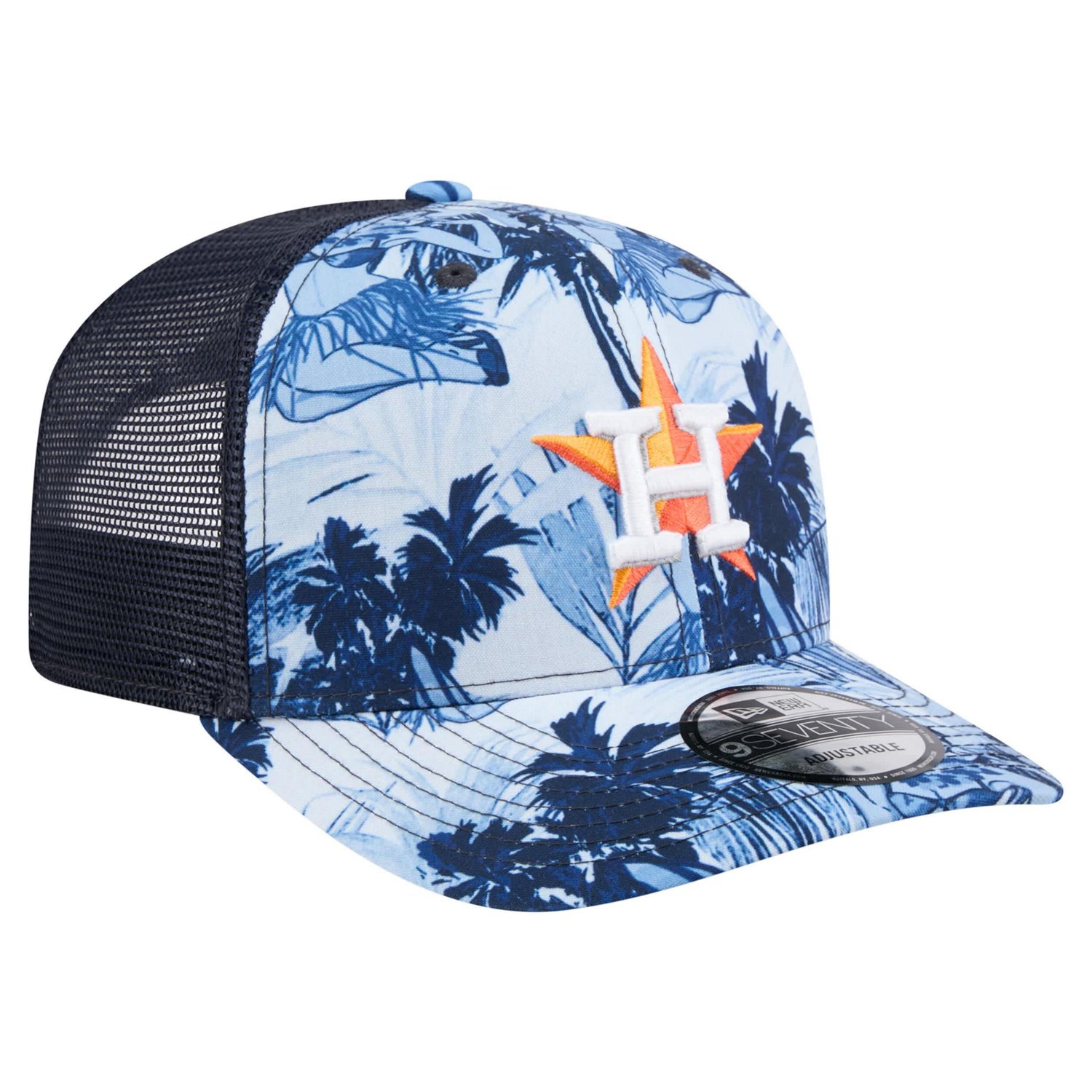New Era Houston Astros Hula Trucker 9SEVENTY Adjustable Hat - view number 3