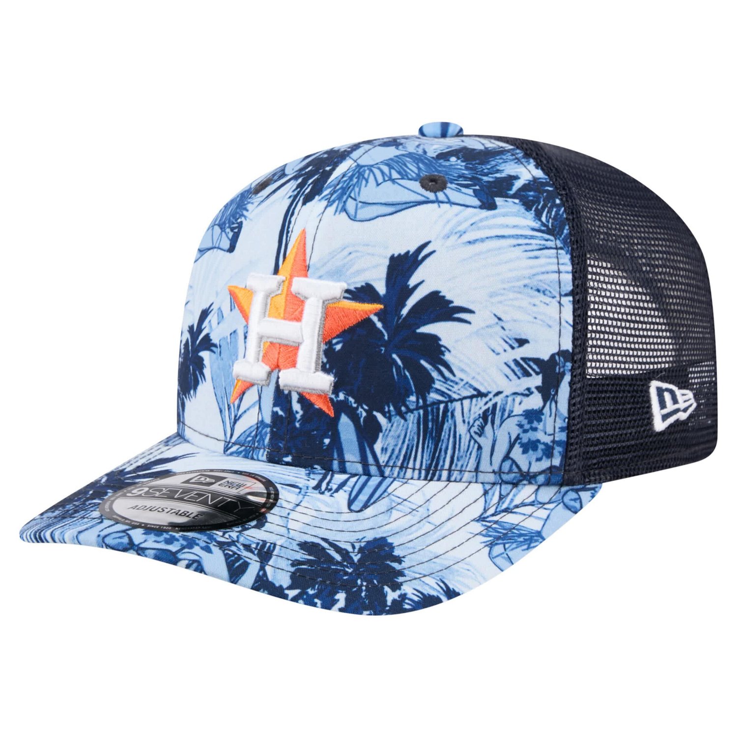 New Era Houston Astros Hula Trucker 9SEVENTY Adjustable Hat - view number 1