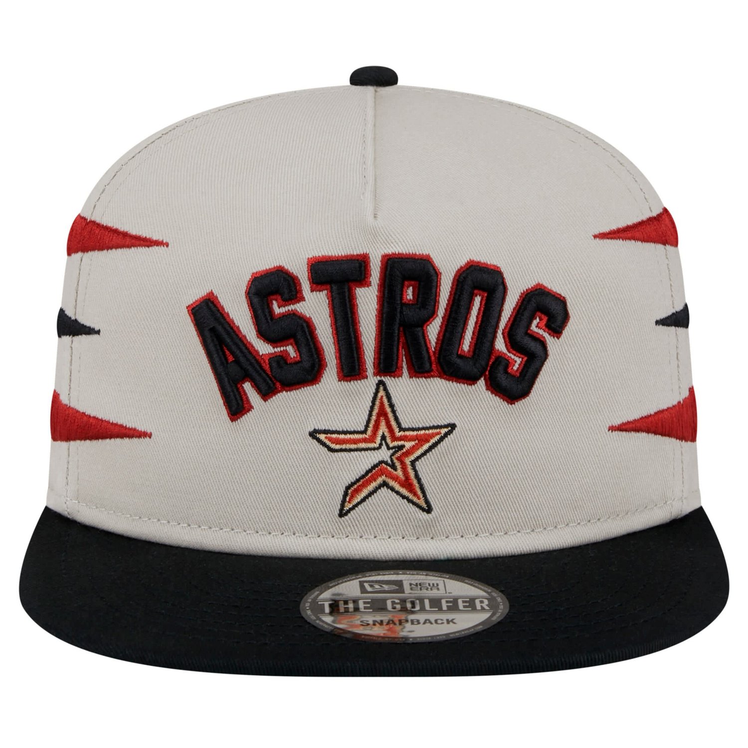 New Era Houston Astros Iron Golfer Snapback Hat - view number 2