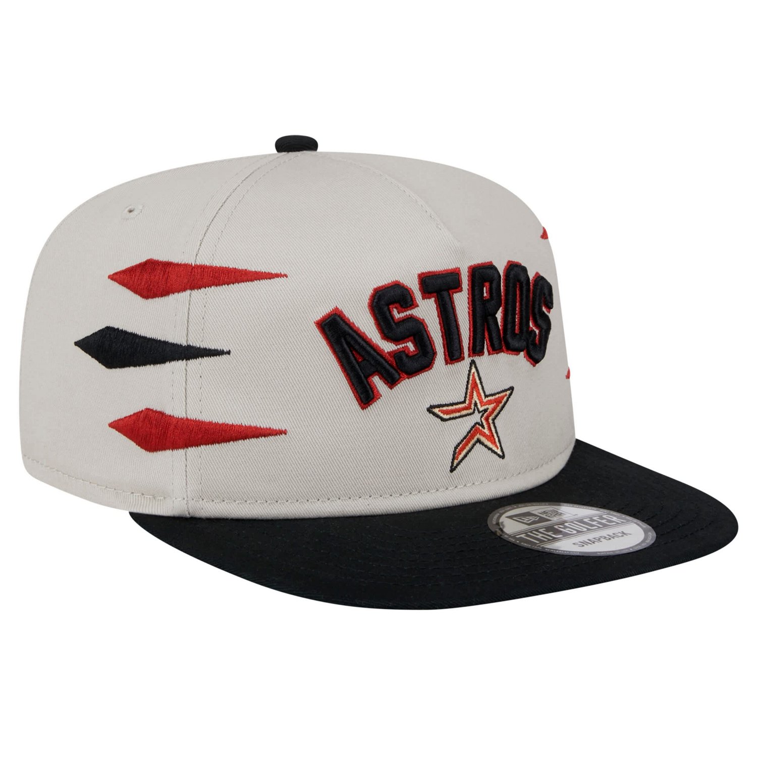 New Era Houston Astros Iron Golfer Snapback Hat - view number 3