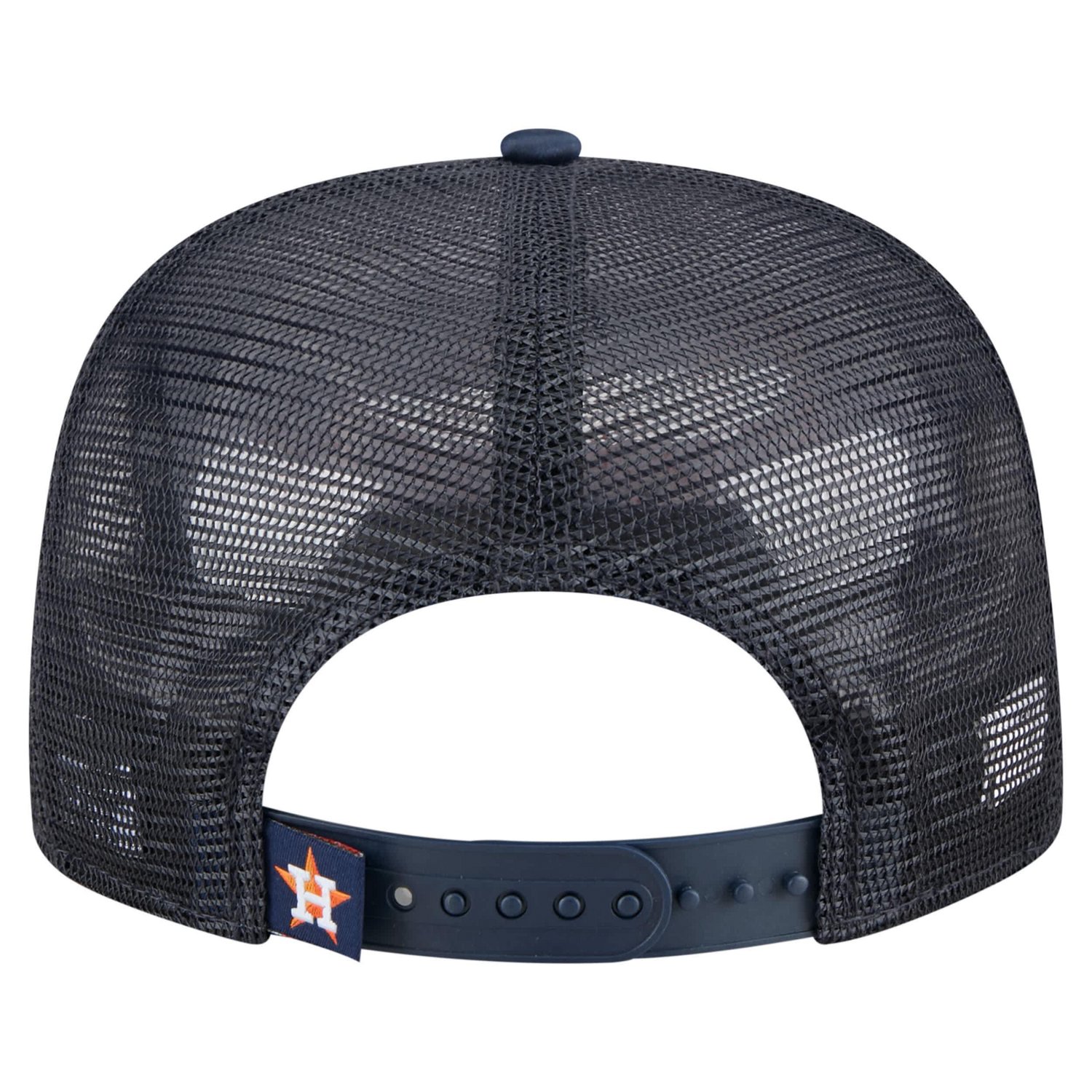 New Era Houston Astros Retro Satin Script Golfer Adjustable Hat