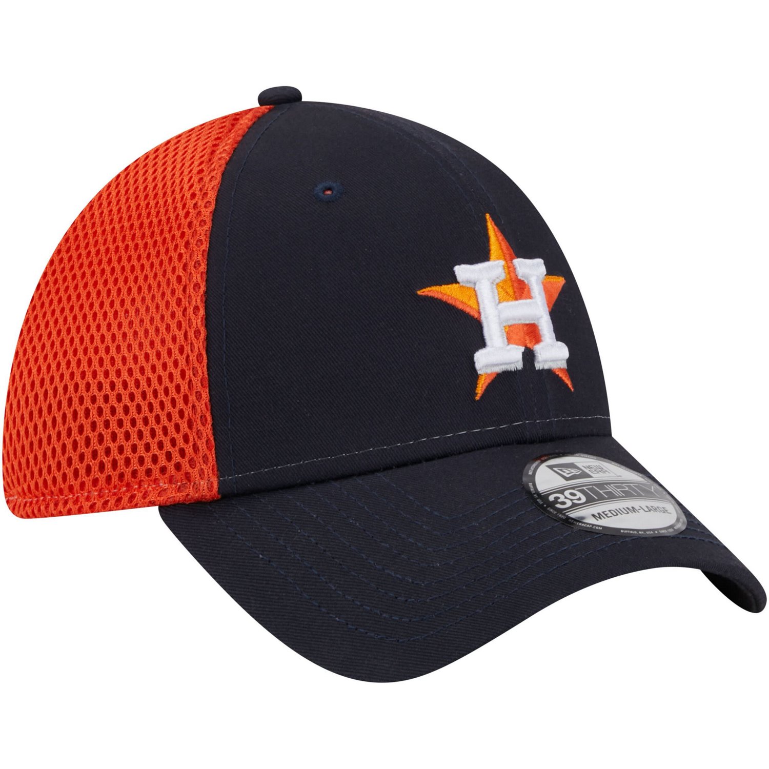 New Era Houston Astros Team Neo 39THIRTY Flex Hat - view number 3