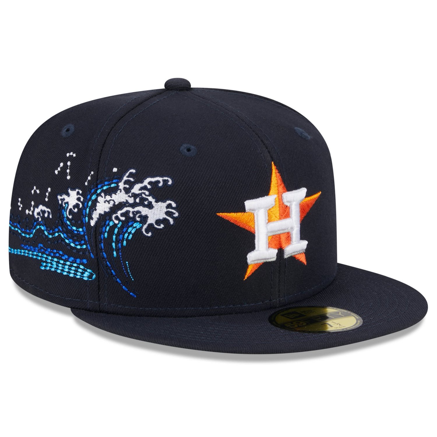 New Era Houston Astros Tonal Wave 59FIFTY Fitted Hat