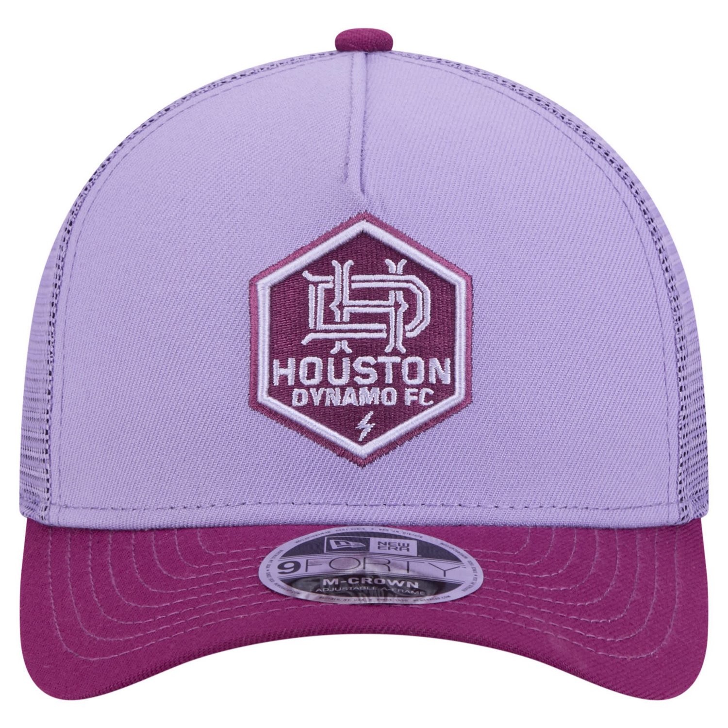 New Era Houston Dynamo FC Color Pack 9FORTY A-Frame Adjustable Trucker Hat - view number 2