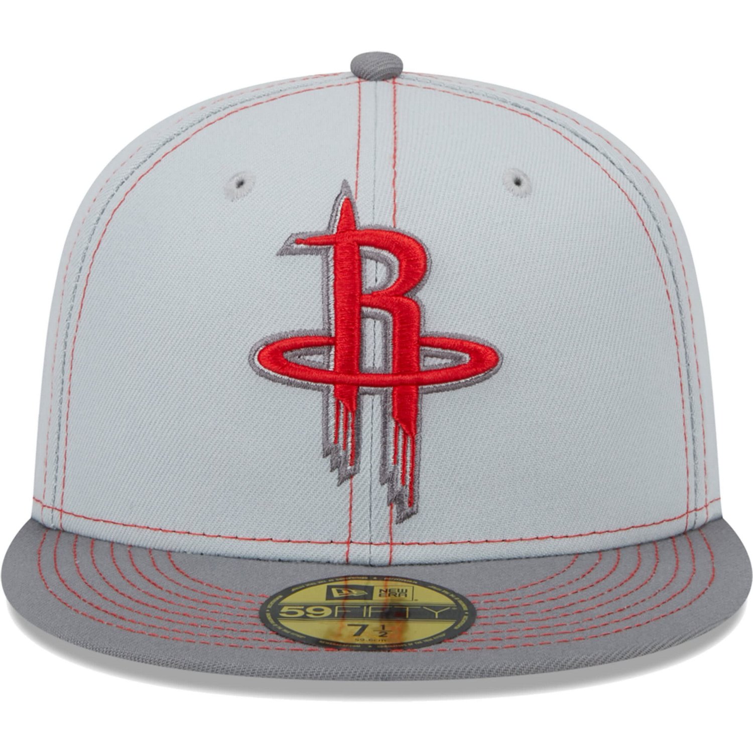 New Era Houston Rockets Color Pop 59FIFTY Fitted Hat - view number 2