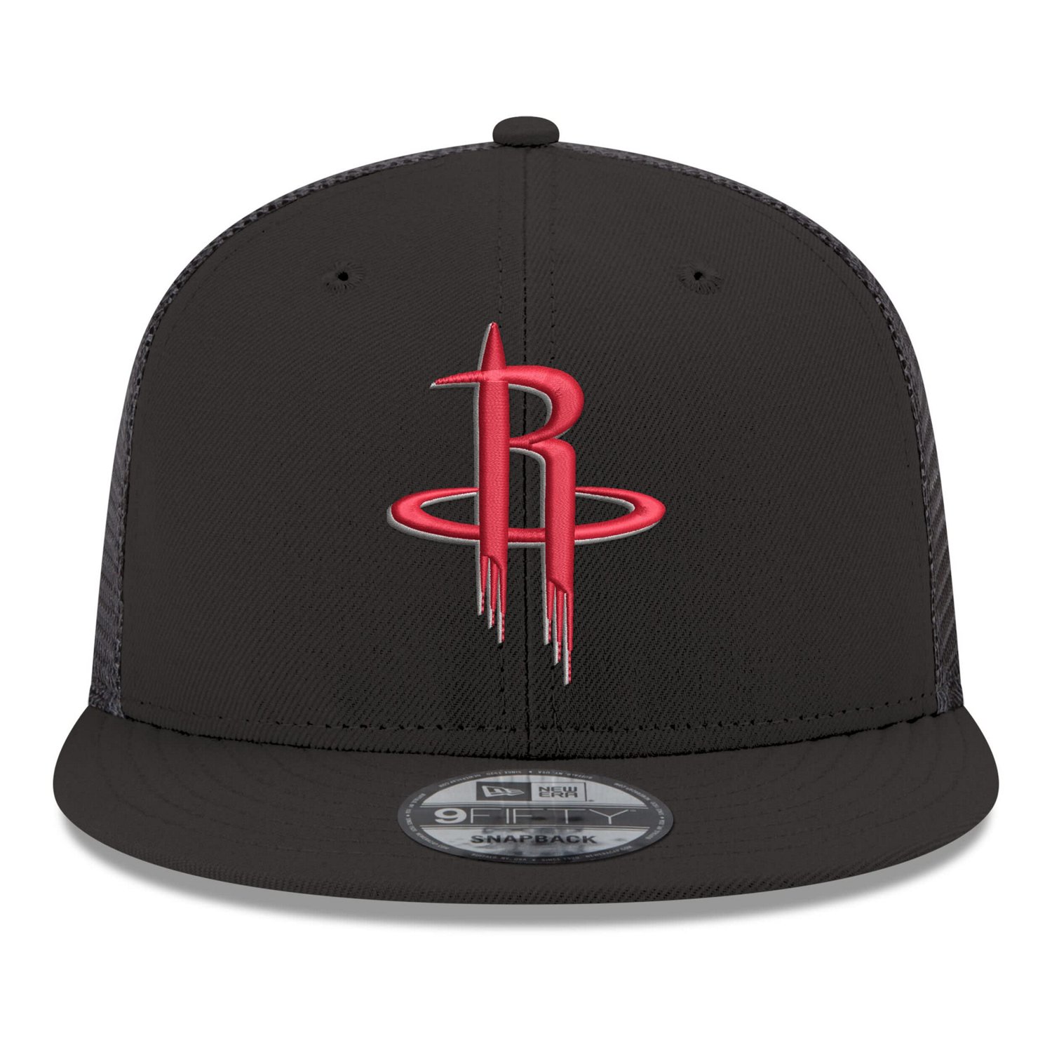 New Era Houston Rockets Core Logo Meshback 9FIFTY Snapback Hat - view number 2