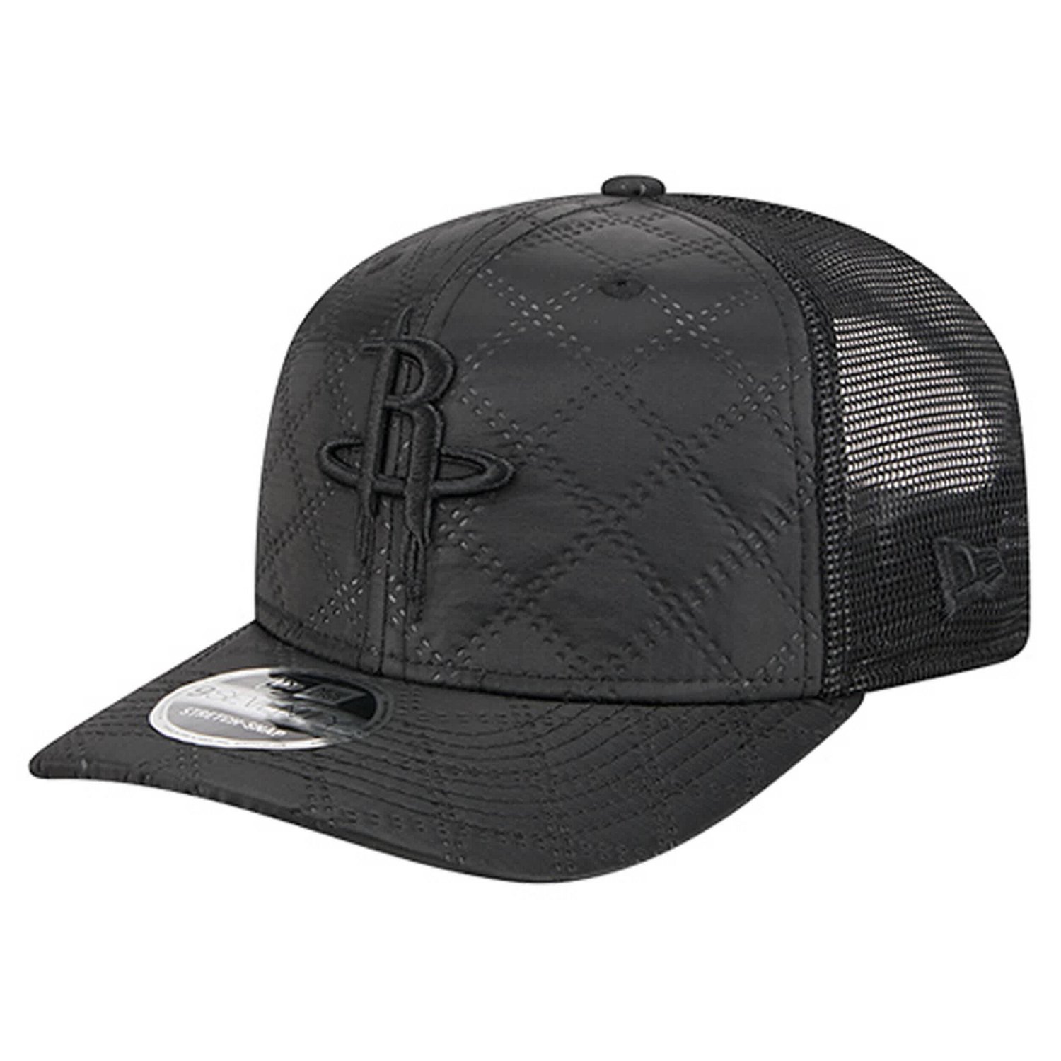 New Era Houston Rockets Quilted 9SEVENTY Trucker Adjustable Hat