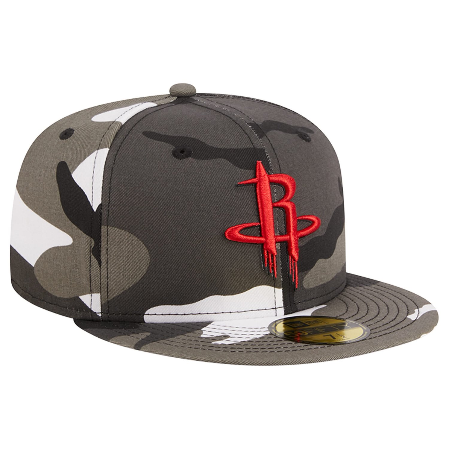 New Era Houston Rockets Snow 59FIFTY Fitted Hat - view number 3