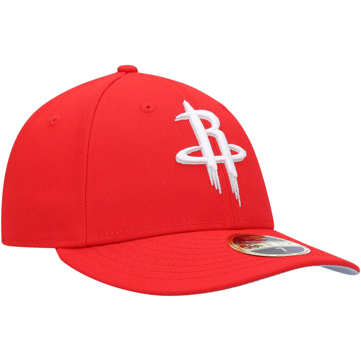 New Era Houston Rockets Team Low Profile 59FIFTY Fitted Hat                                                                      - view number 3