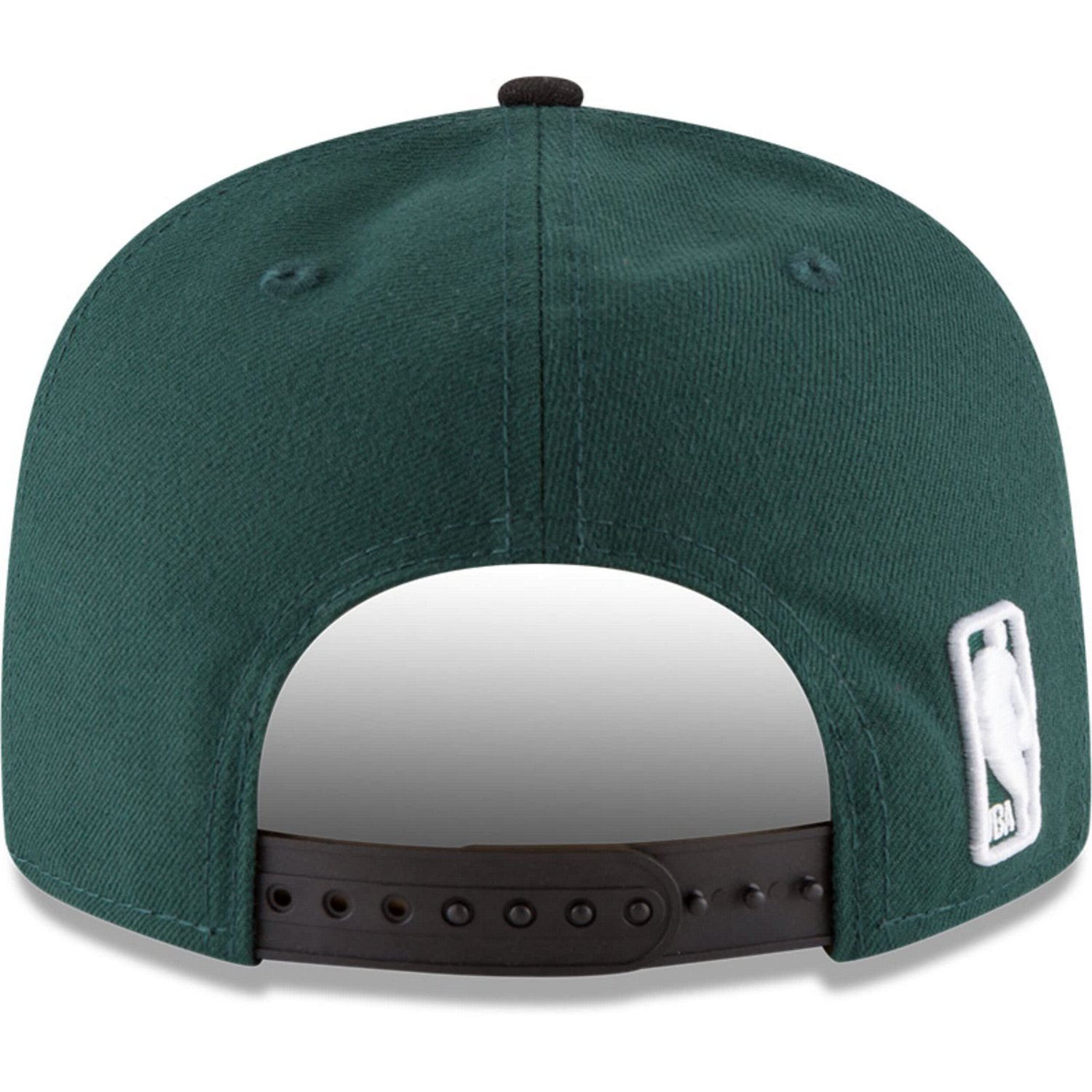 New Era Hunter Black Milwaukee Bucks 2-Tone 9FIFTY Adjustable Snapback Hat - view number 4