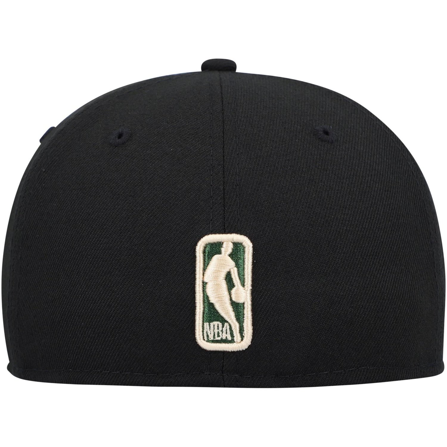 New Era Hunter Milwaukee Bucks Champs Trophy 59FIFTY Fitted Hat