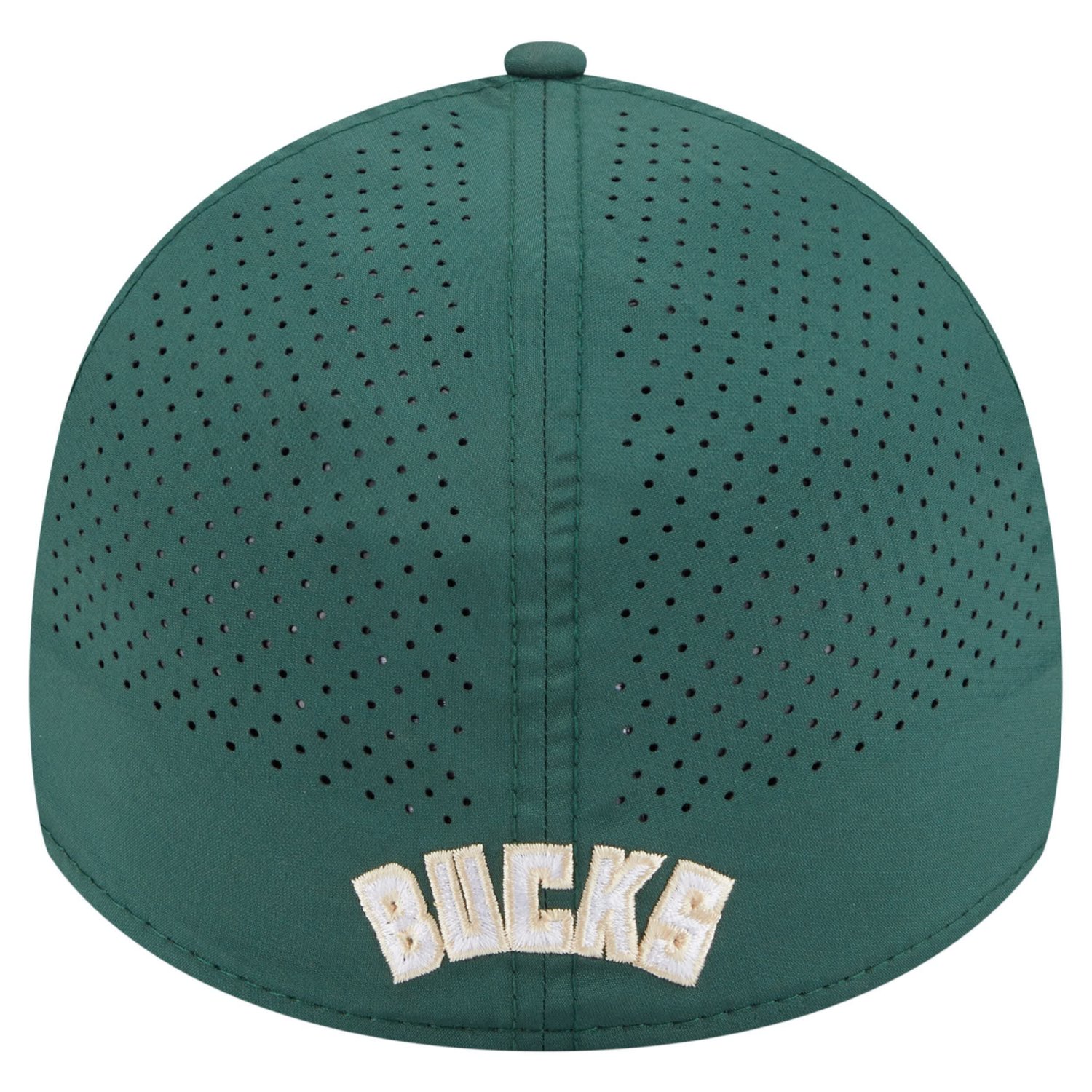 New Era Hunter Milwaukee Bucks Featherweight Poly Rope Flex 39Thirty Hat - view number 4