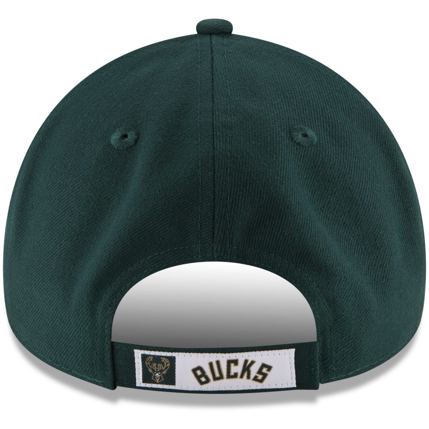 New Era Hunter Milwaukee Bucks Official Team Color 9FORTY Adjustable Hat                                                         - view number 4
