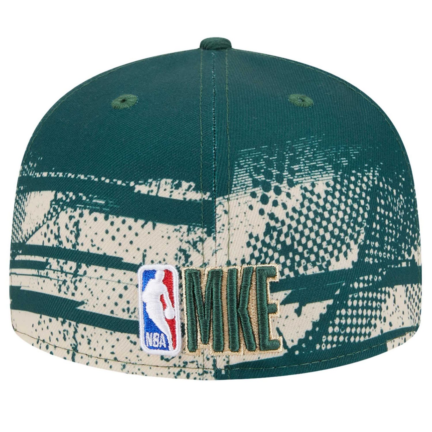 New Era Hunter Milwaukee Bucks Tip-Off 59FIFTY Fitted Hat