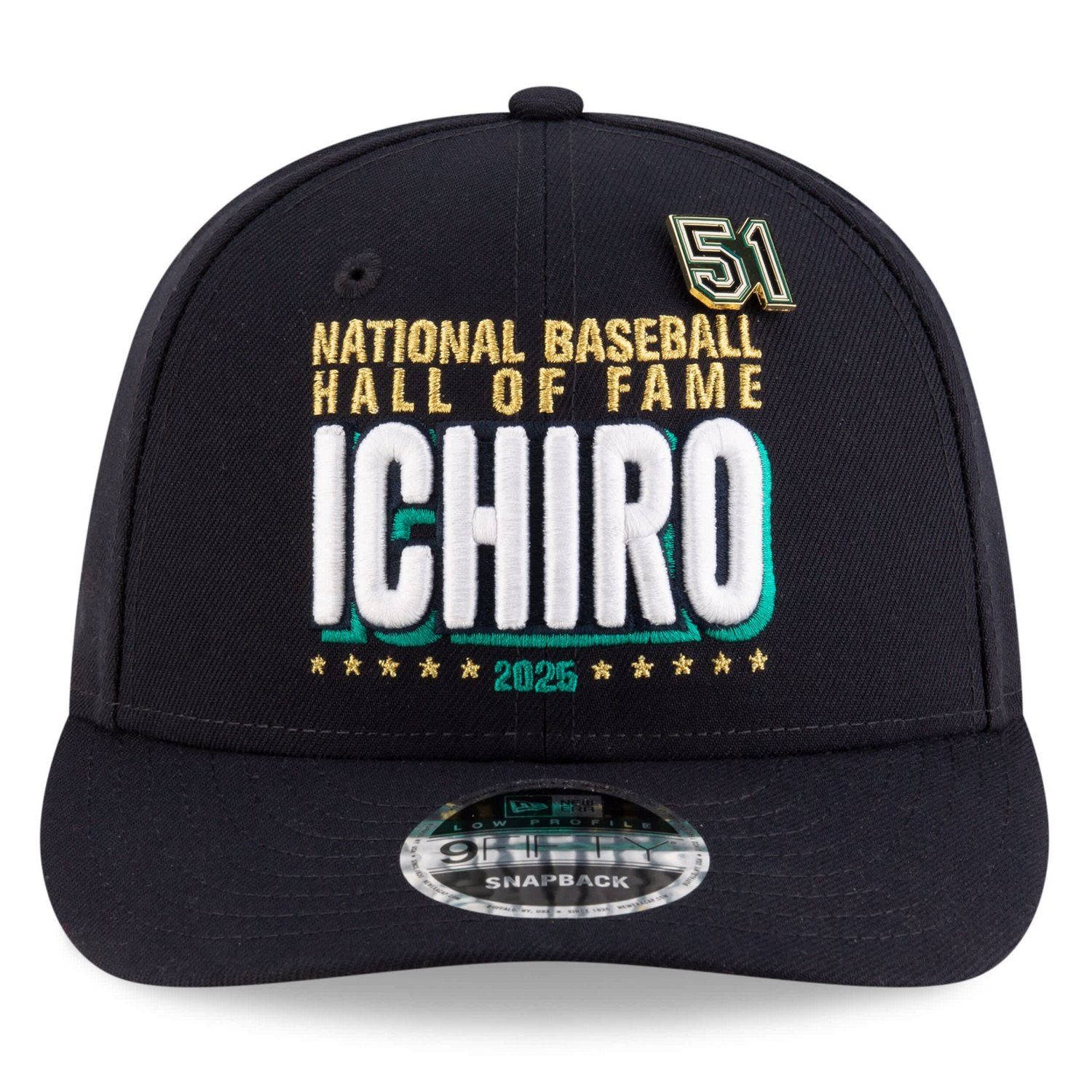 New Era Ichiro Suzuki Seattle Mariners 2025 Baseball Hall of Fame Low Profile 9FIFTY Snapback Hat - view number 2