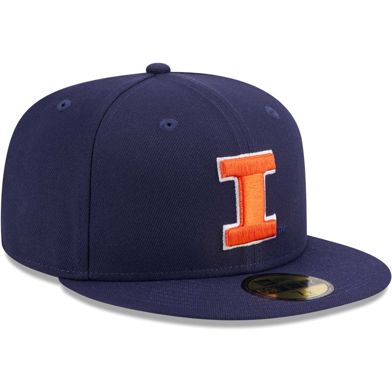 New Era Illinois Fighting Illini Evergreen 59FIFTY Fitted Hat                                                                    - view number 3