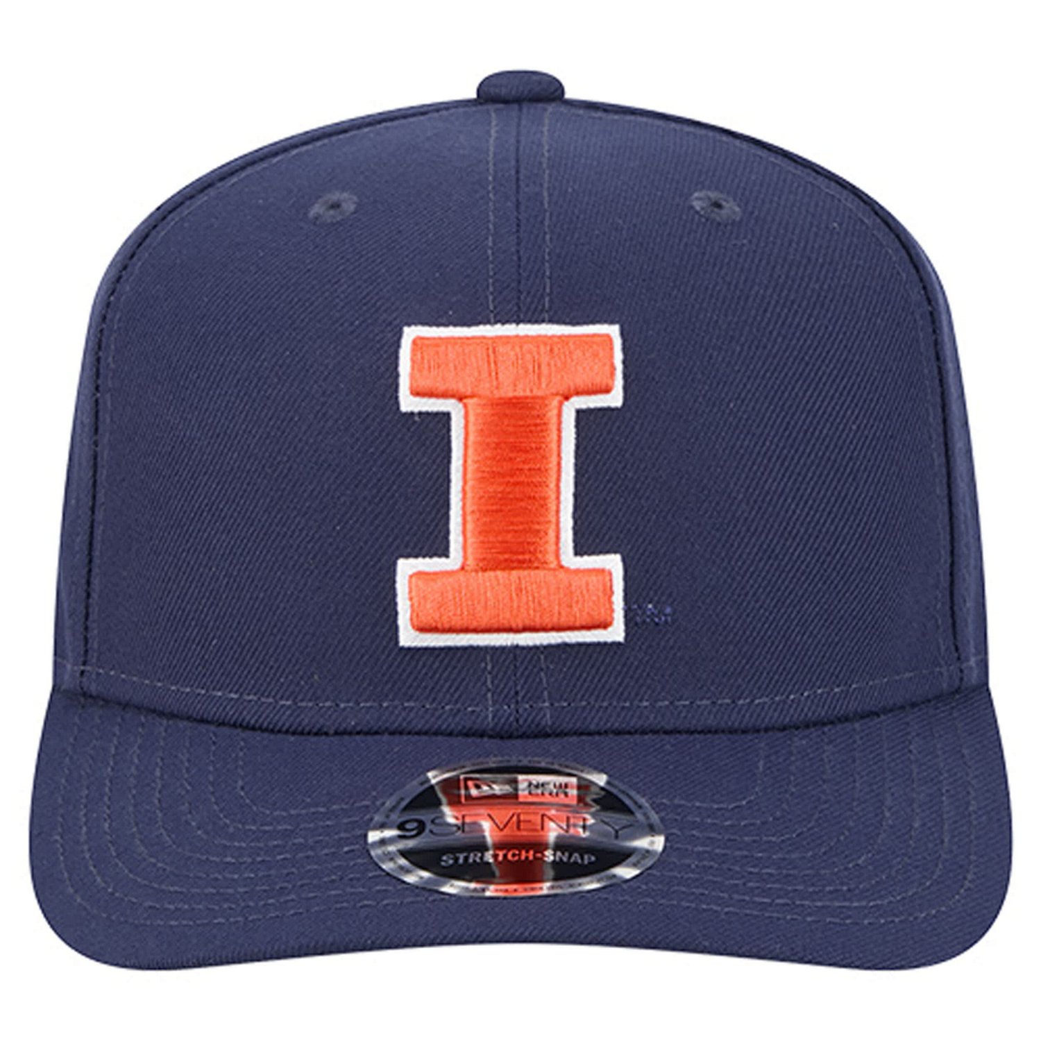 New Era Illinois Fighting Illini Team 9SEVENTY Adjustable Hat - view number 2