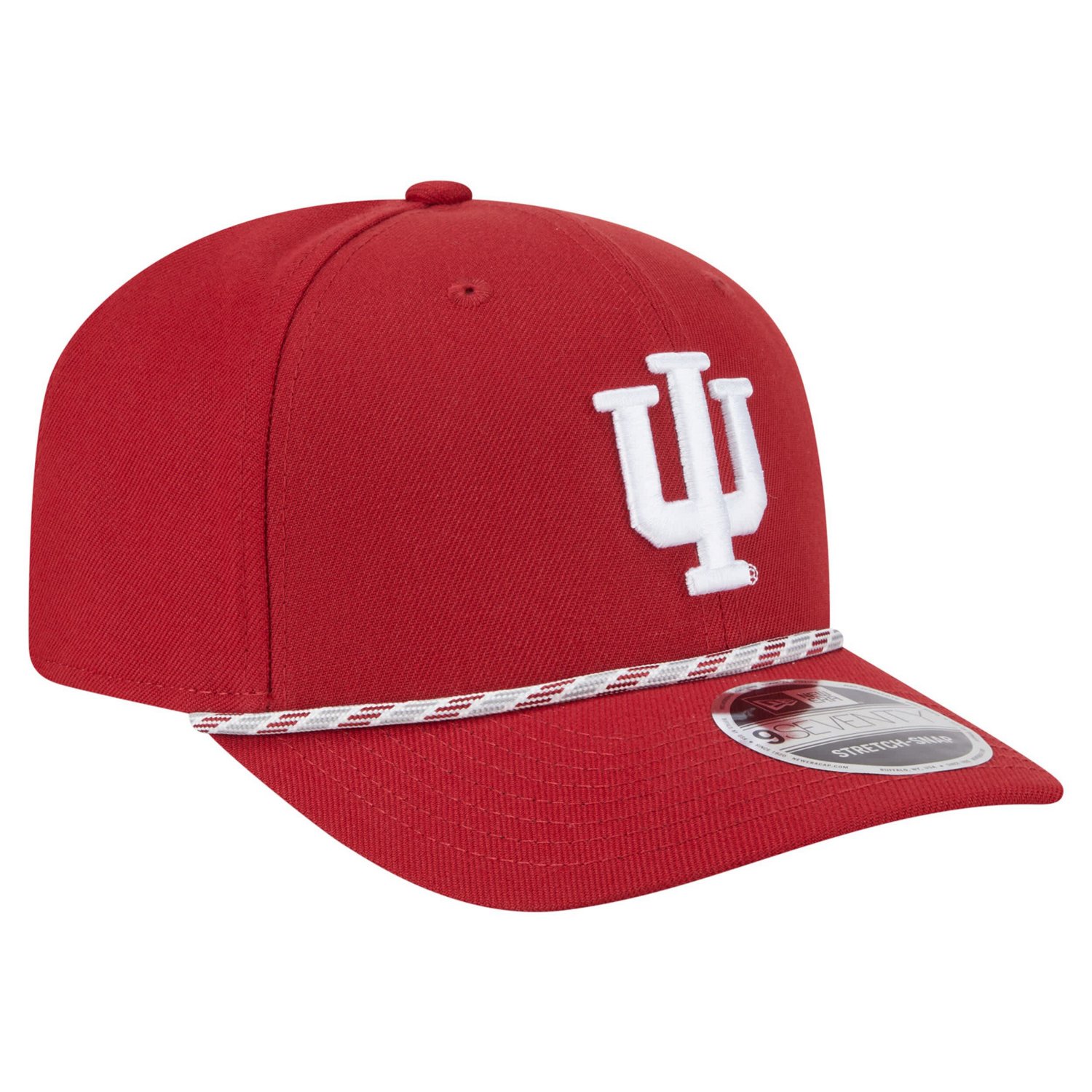 New Era Indiana Hoosiers Game Day Multi-Rope 9SEVENTY Stretch-Snap Hat