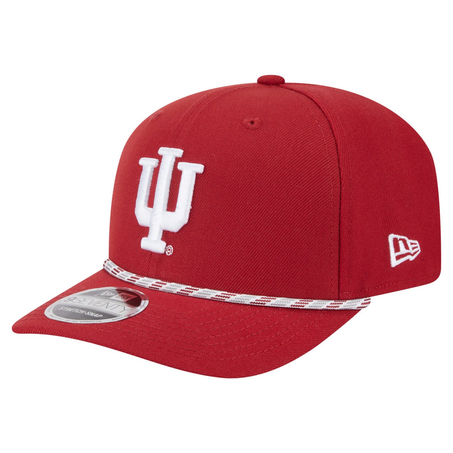 New Era Indiana Hoosiers Game Day Multi-Rope 9SEVENTY Stretch-Snap Hat