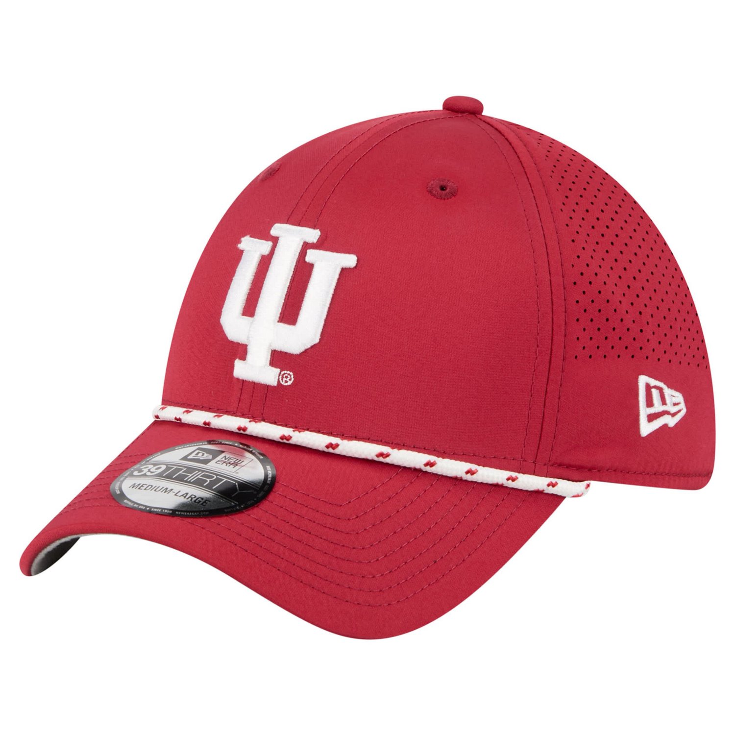 New Era Indiana Hoosiers Rope 39THIRTY Flex Hat