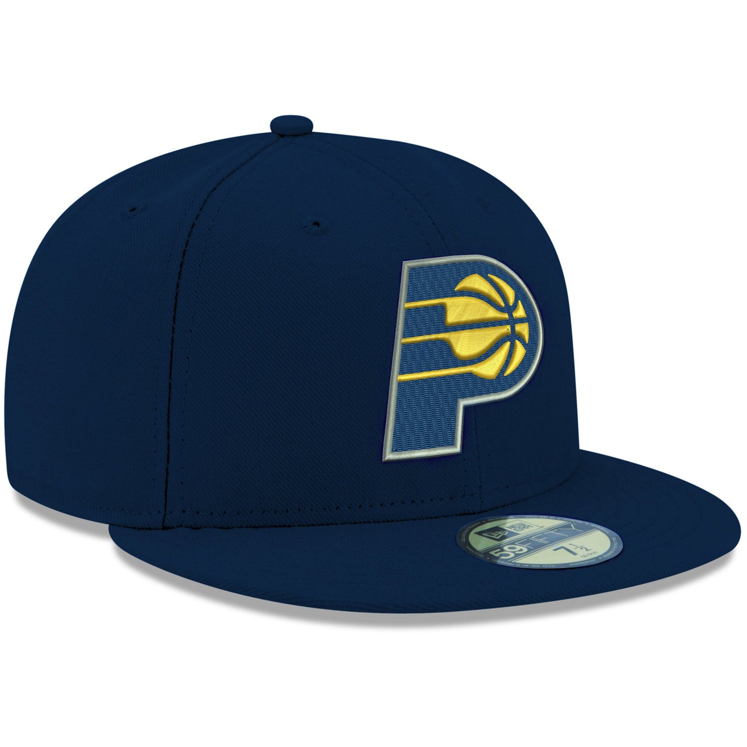 New Era Indiana Pacers Official Team Color 59FIFTY Fitted Hat                                                                    - view number 3