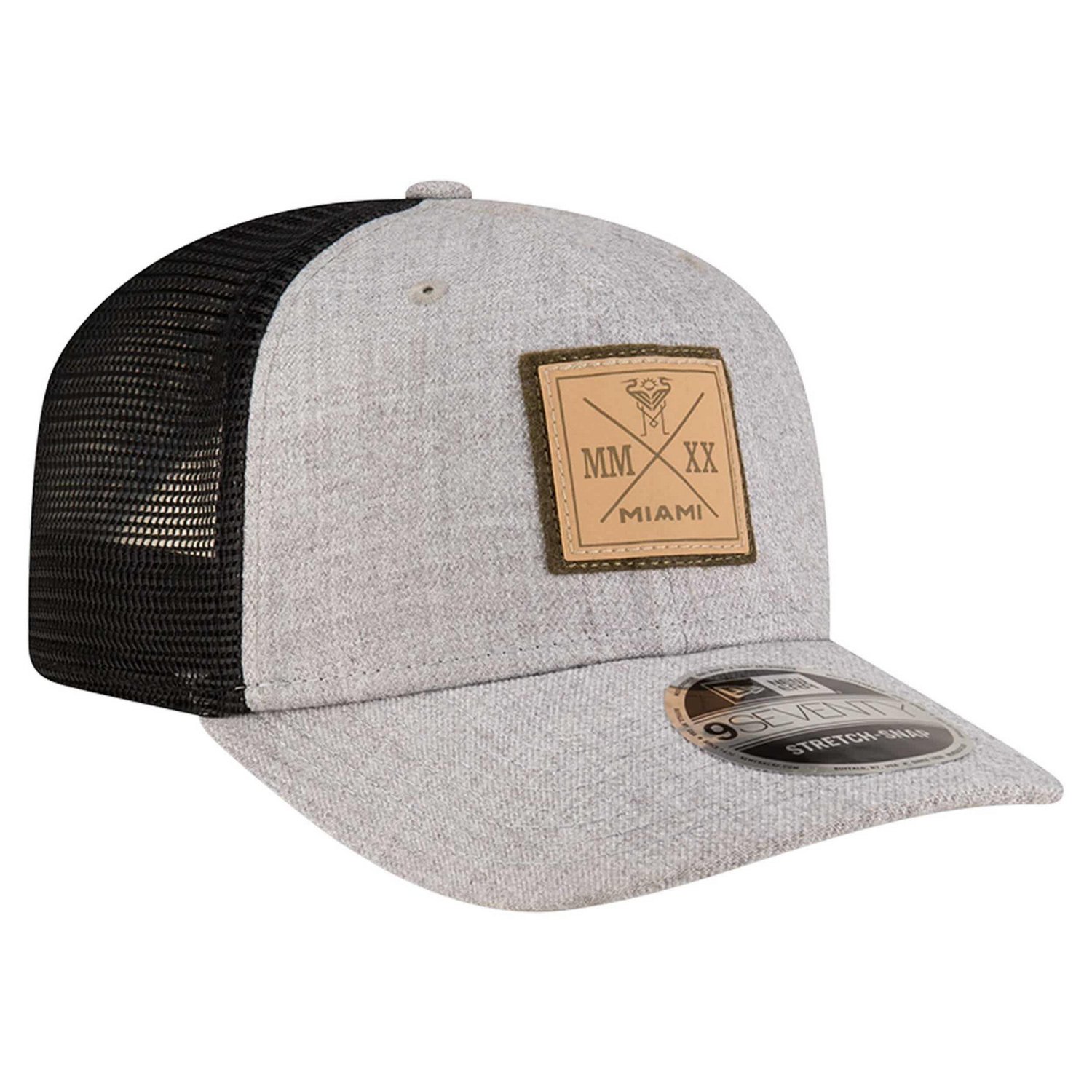 New Era Inter Miami CF 9SEVENTY COOLERA Stretch-Snap Adjustable Hat - view number 3