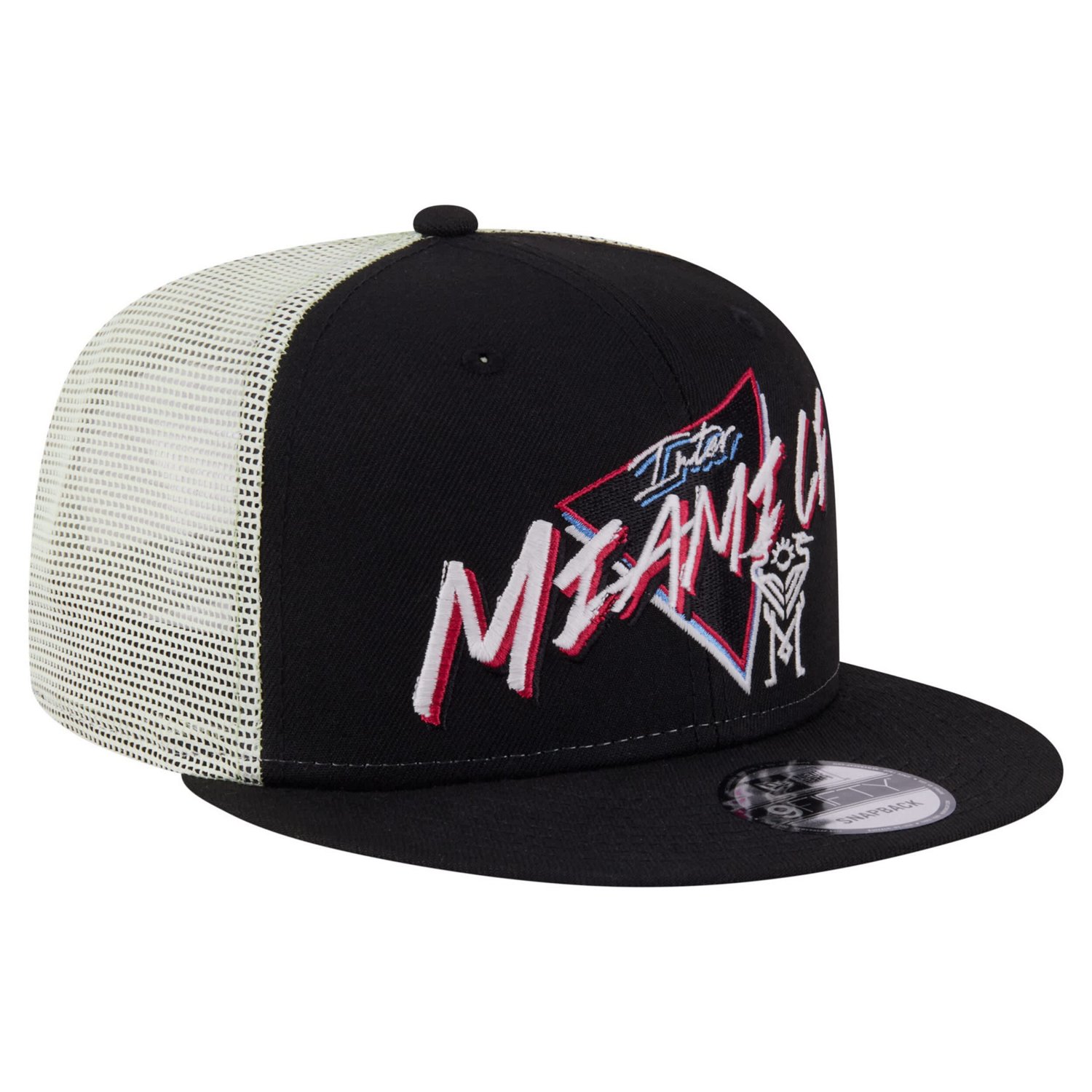 New Era Inter Miami CF Neon 9FIFTY Snapback Hat - view number 3