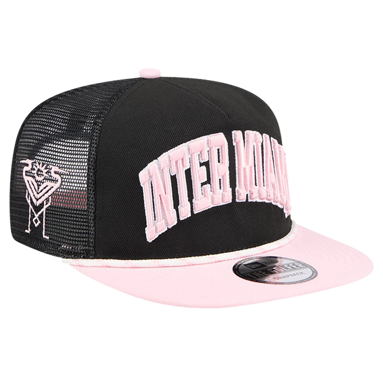 New Era Inter Miami CF Throwback Golfer Snapback Hat
