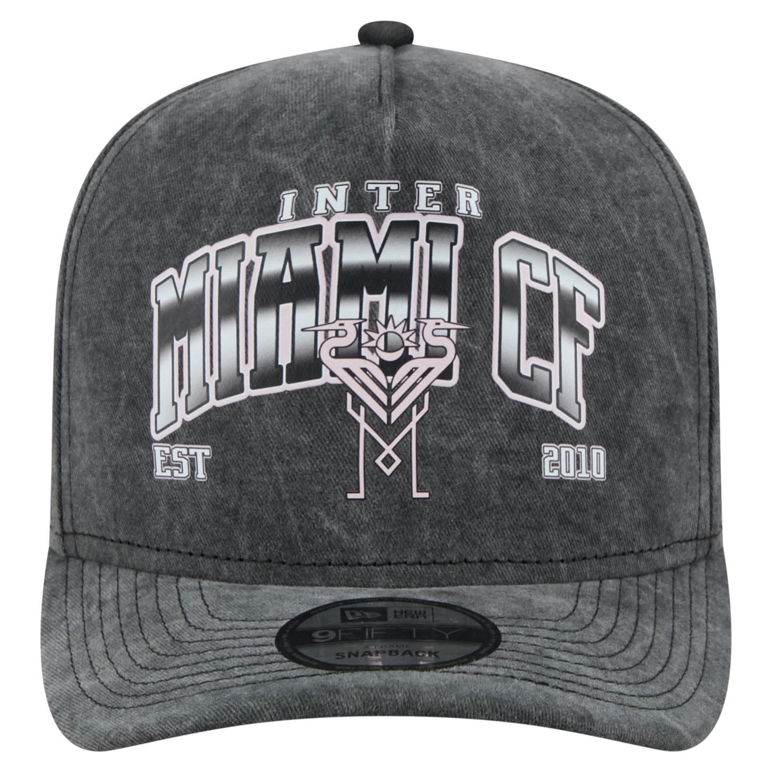 New Era Inter Miami CF Washed 9FIFTY A-Frame Adjustable Hat - view number 2