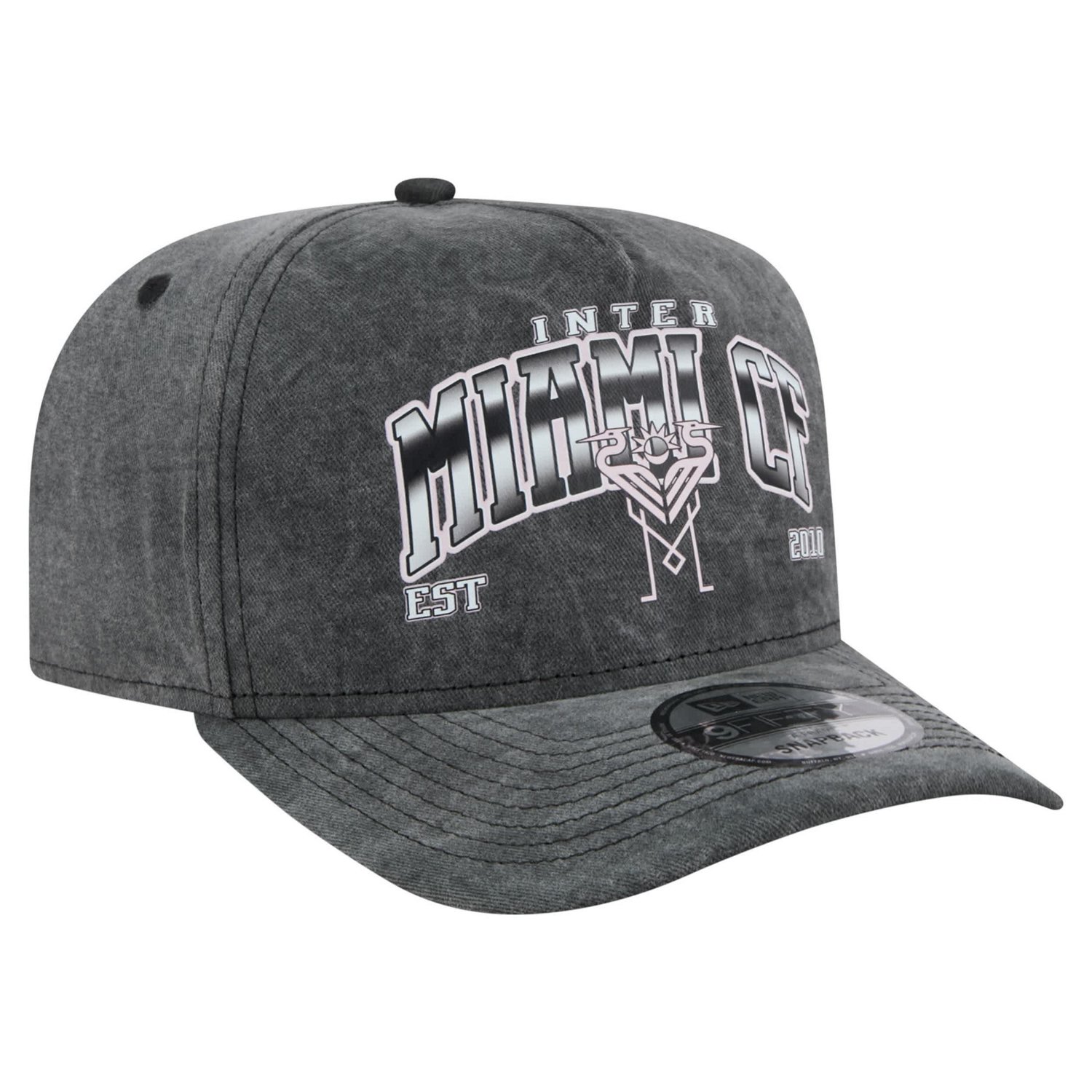 New Era Inter Miami CF Washed 9FIFTY A-Frame Adjustable Hat - view number 3