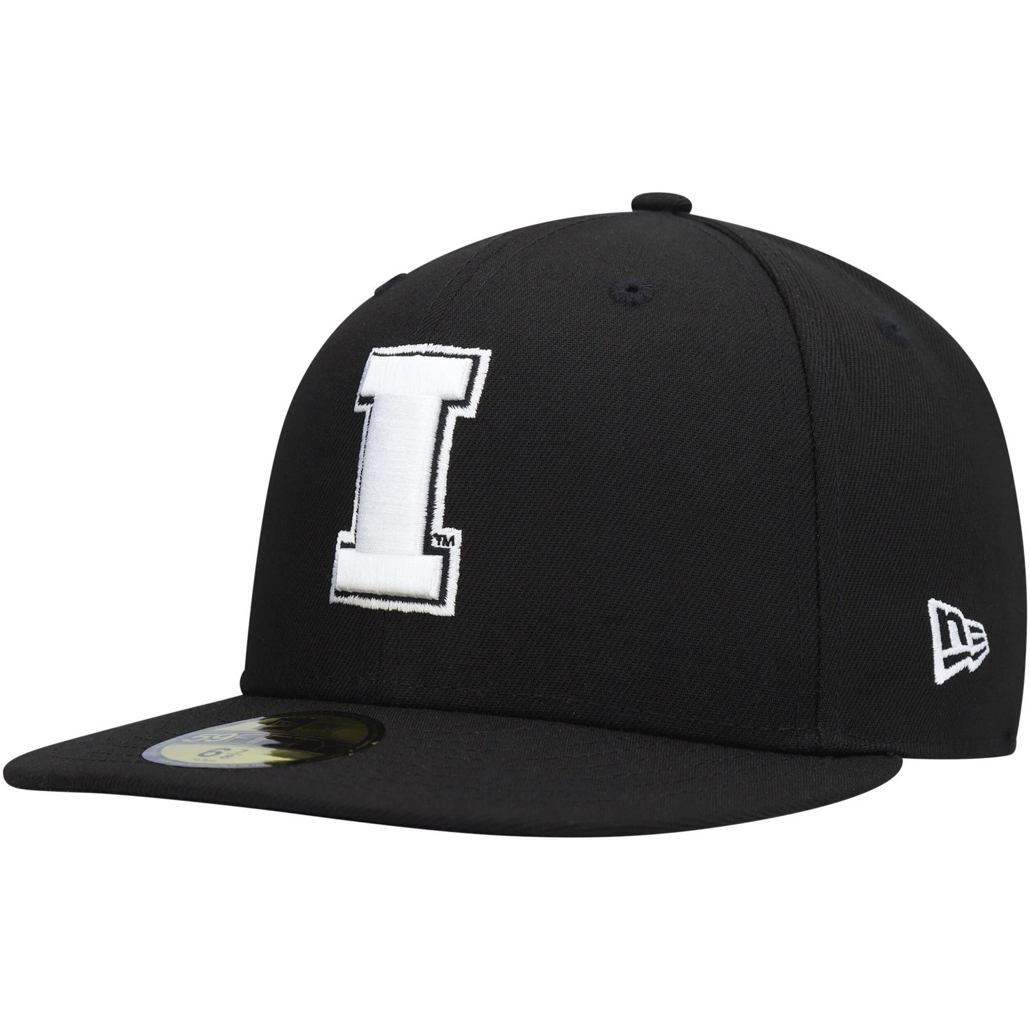 New Era Iowa Hawkeyes  White 59FIFTY Fitted Hat