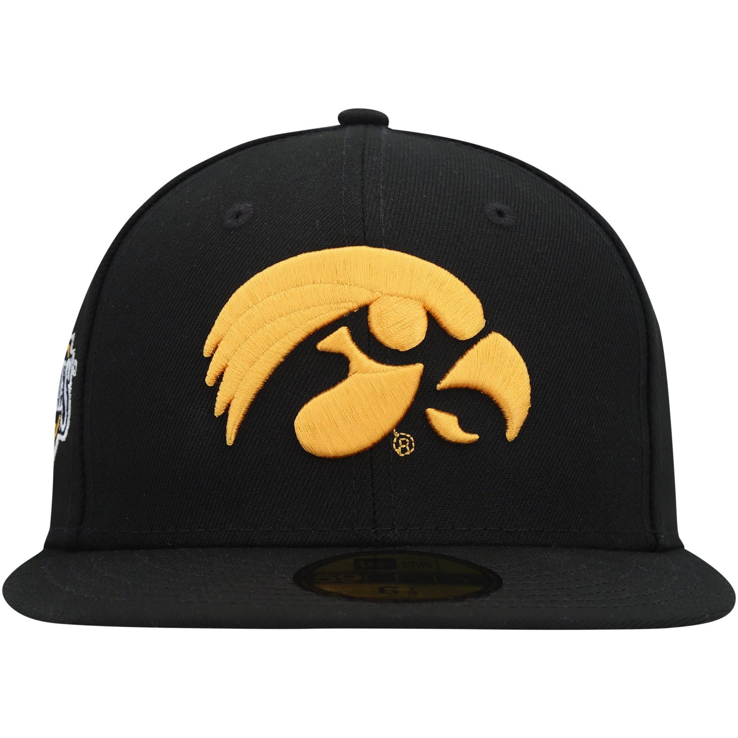 New Era Iowa Hawkeyes Patch 59FIFTY Fitted Hat