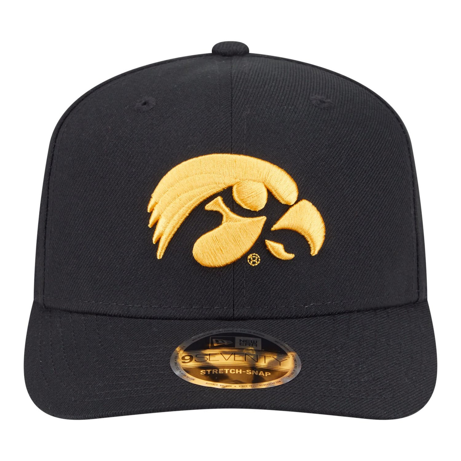 New Era Iowa Hawkeyes Team Collective 9SEVENTY Stretch-Snap Adjustable Hat - view number 2