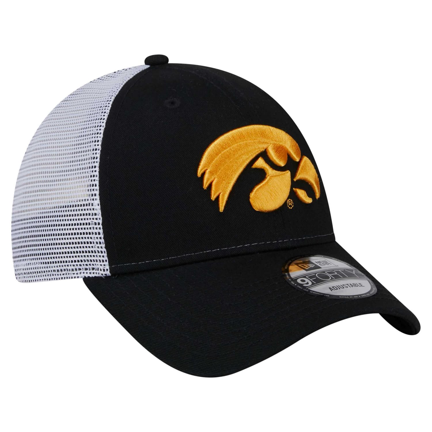 New Era Iowa Hawkeyes Trucker 9FORTY Adjustable Hat - view number 3